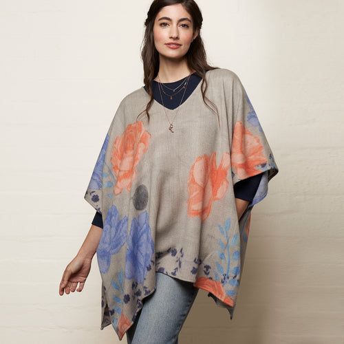 Blooms Poncho