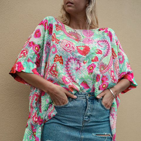 Blooms Poncho