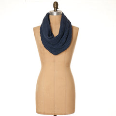 Cotton Snood Denim Blue