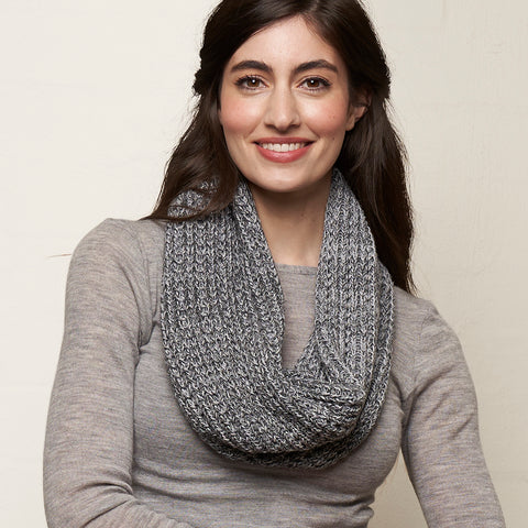 Diamond Knit Soft Grey