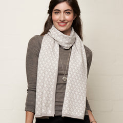 Diamond Knit Soft Grey