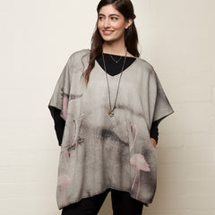 Flamingoes Poncho