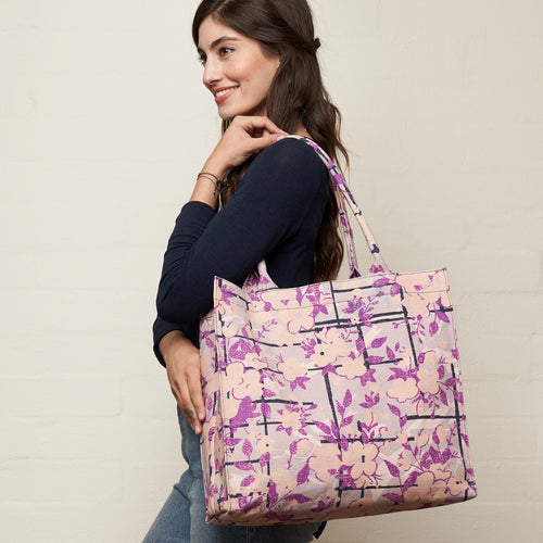 Climbing Roses Grab + Go Tote