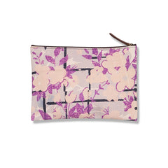 Climbing Roses Zip Clutch